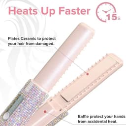 image-2-In-1 Electric USB Hair Straightener Multifunctional Comb