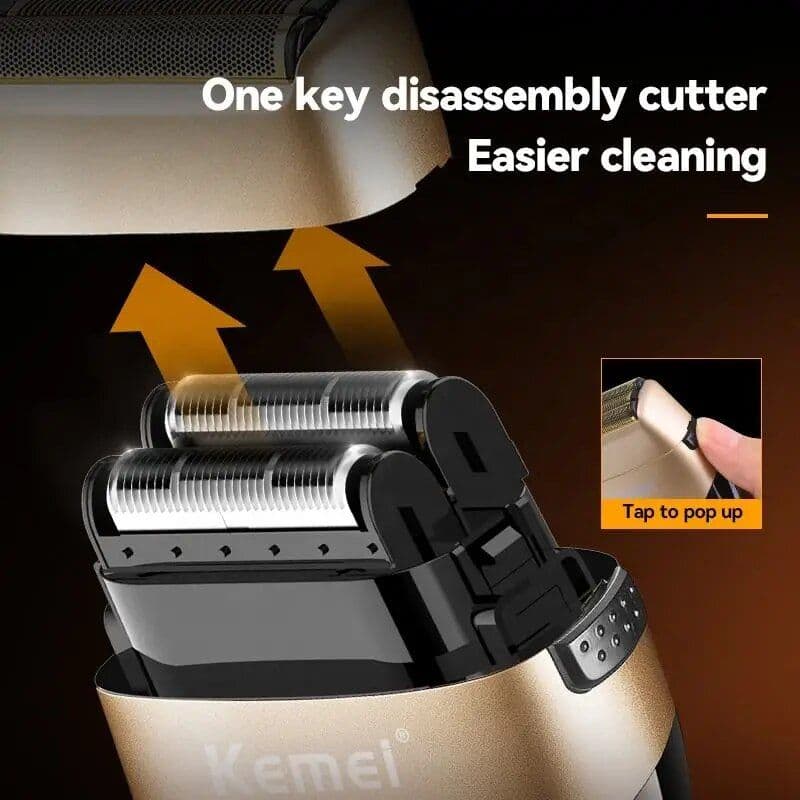 image-Electric Razor Electric Shaver Rechargeable Shaving Machine For Men