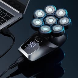 image-8D Face Head Electric Shavers For Bald Men Electric Bald Head Shaver