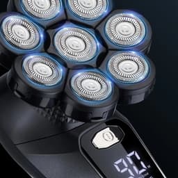 image-8D Face Head Electric Shavers For Bald Men Electric Bald Head Shaver