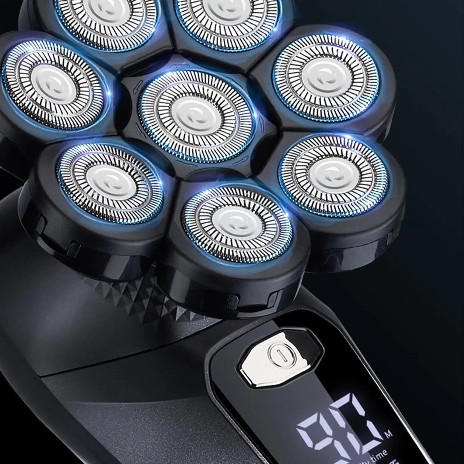 image-8D Face Head Electric Shavers For Bald Men Electric Bald Head Shaver