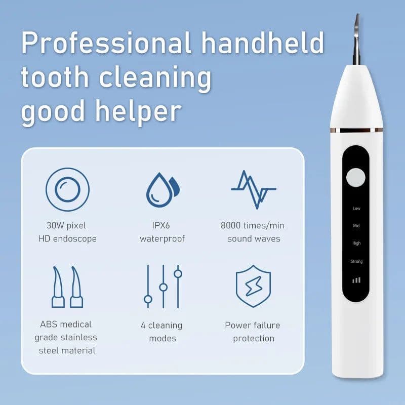 image-Ultrasonic Dental Scaler Electric Teeth Cleaner for Tooth Whitening