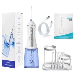 image-Oral Irrigator Water Flosser 5Modes Portable Dental Water Jet 350ML