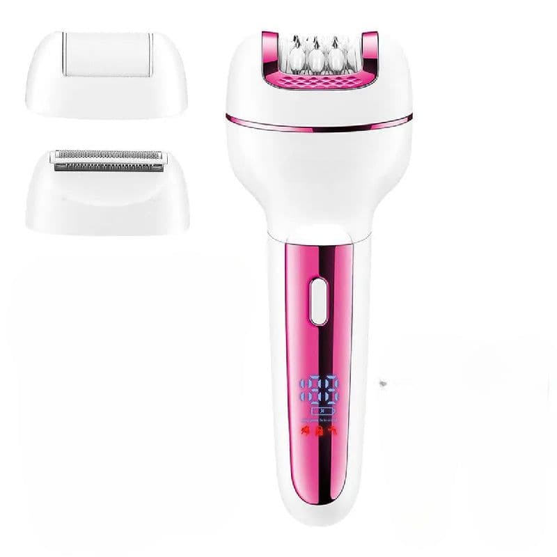 image-3 in1 Epilator Women Electric Shaver For Face & Body Rechargeable Lady