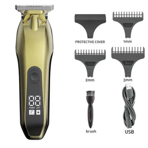 image-Electric Cordless Haircut Trimmer For Man Professional Hair Cutting