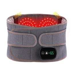 image-Heat Therapy Lumbar Brace Support Massager Waist Massager Back Belt