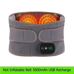 image-Heat Therapy Lumbar Brace Support Massager Waist Massager Back Belt