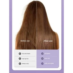 image-Mini Hair Straightener Professional Quick Heated Electric Hot Comb