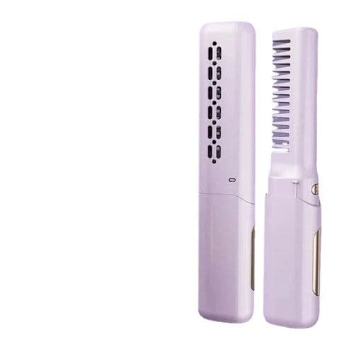image-Mini Hair Straightener Professional Quick Heated Electric Hot Comb