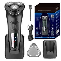 image-LCD Display IPX7 Waterproof Electric Shaver for Men Wet Dry Beard