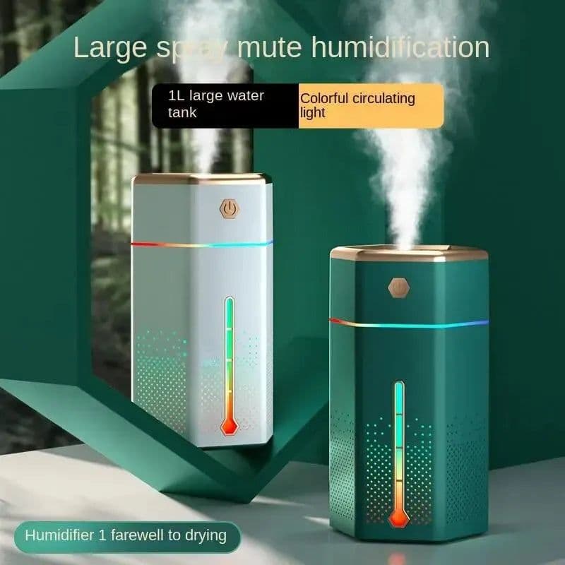 image-Nightlight Colorful Atmosphere Light Humidifier Usb Home Desktop