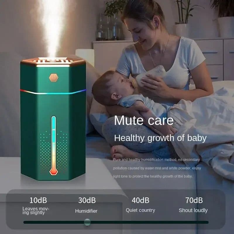 image-Nightlight Colorful Atmosphere Light Humidifier Usb Home Desktop
