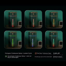 image-Nightlight Colorful Atmosphere Light Humidifier Usb Home Desktop