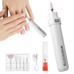 image-Nail Drill Machine Electric Portable Nail File Rechargeable Nail