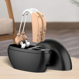 image-Portable Rechargeable Hearing Aid Sound Amplifier Magnetic Charging