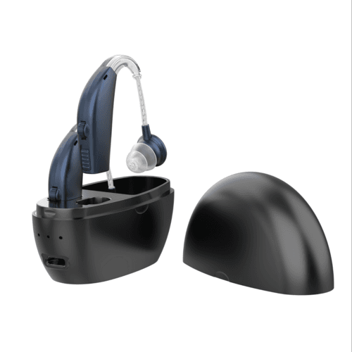 image-Portable Rechargeable Hearing Aid Sound Amplifier Magnetic Charging