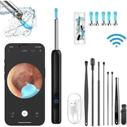 image-Ear Wax Removal Tool-Spade Ear Cleaner with Ear Camera1296P Ear-Scope