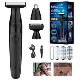 image-3 in1 Electric Shaver for Men Wet Dry Electric Razor Facial Beard &