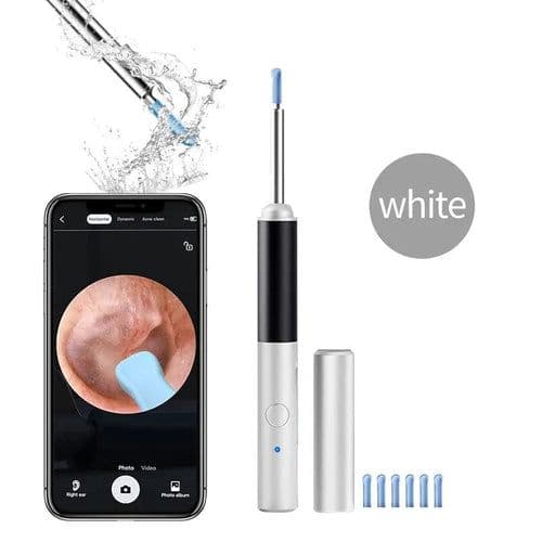 image-Wireless Otoscope 3.5mm Ultra-Thin WiFi Ear Scope Camera with Earwax