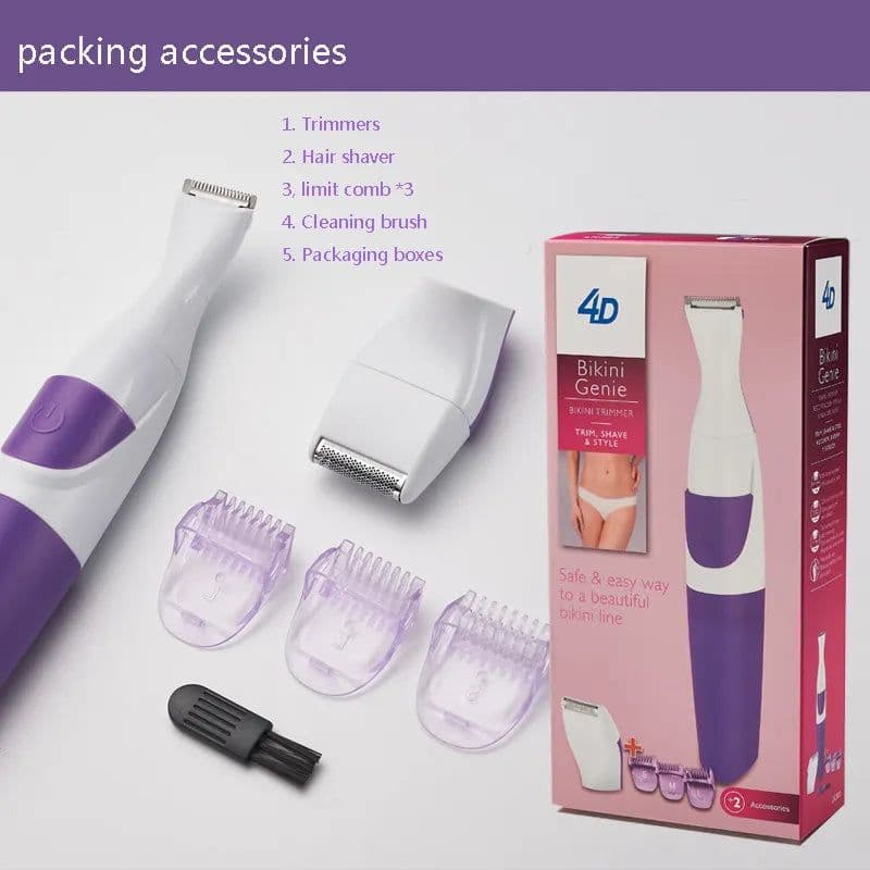 image-5 in1 Perfect Bikini Trimmer Kit Precision Facial Electric Hair