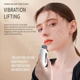 image-Facial Massager EMS Roller Microcurrent Face Lifting Machine V-Face