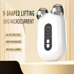 image-Facial Massager EMS Roller Microcurrent Face Lifting Machine V-Face