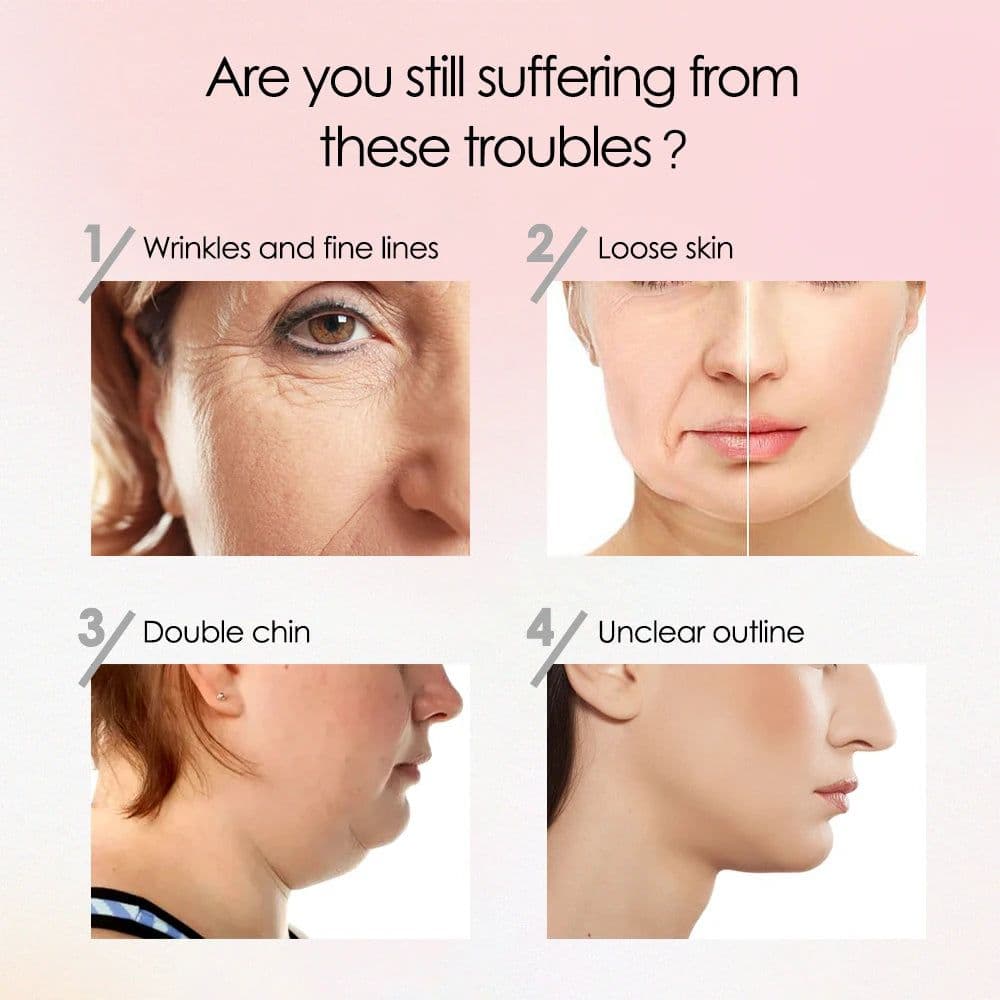 image-EMS V-Line Facial Lifting Device Hot Compress Face Slimming Machine