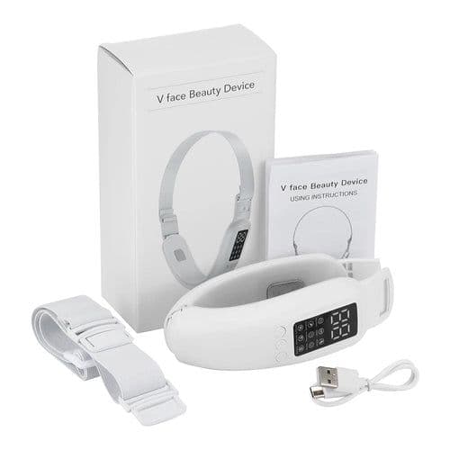 image-EMS V-Line Facial Lifting Device Hot Compress Face Slimming Machine
