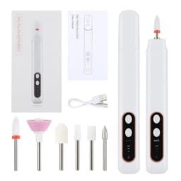 image-4 In 1 Professional MINI Electric Nail Drill Kit Manicure Pedicure