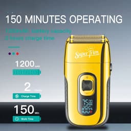 image-Professional Beard Trimmer Electric Razor Portable Shaving Machine