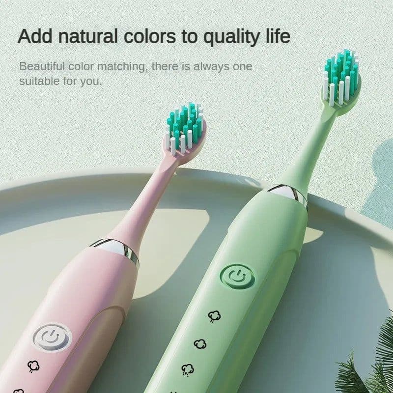 image-Sonic Electric Toothbrush IPX7 Waterproof Dupont Soft Bristles USB