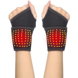 image-Heating Foam Wristbands Wrapped Joint Self-Heating Wrist Support Brace