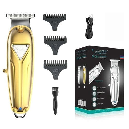image-Hair Trimmer Cordless Hair Clipper Rechargeable Barber Professional
