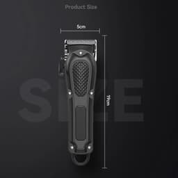image-Rechargeable Hair Clipper Cordless Beard Hair Trimmer for Men Powerful