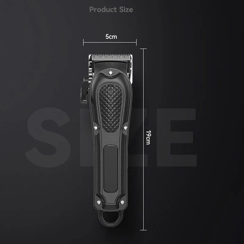 image-Rechargeable Hair Clipper Cordless Beard Hair Trimmer for Men Powerful