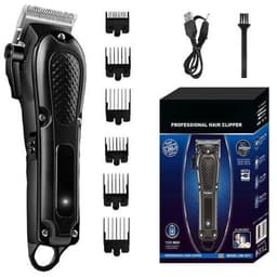 image-Rechargeable Hair Clipper Cordless Beard Hair Trimmer for Men Powerful