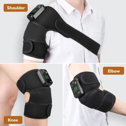 image-Thermal Knee Massager 3 in 1 Shoulder Knee Elbow Heating Massage