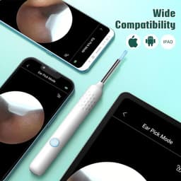 image-WIFI Camera Earwax Remover N30 Pro with 6 LEDs 1080P High-definition