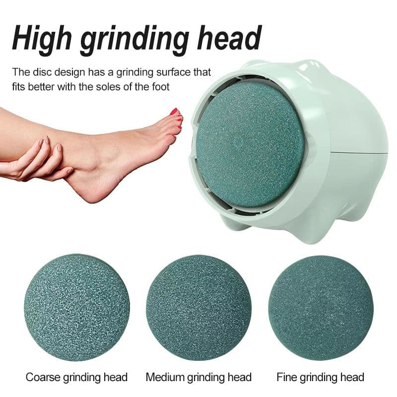 image-New Electric Foot Grinder for Removing Dead Skin Cocoon Cuticle Layer