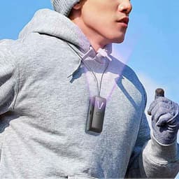 image-Personal Wearable Air Purifier Necklace Mini Portable Air Freshener