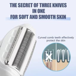 image-Facial Hair Removal for Women 5 in 1 Electric Razor for Bikini Trimmer