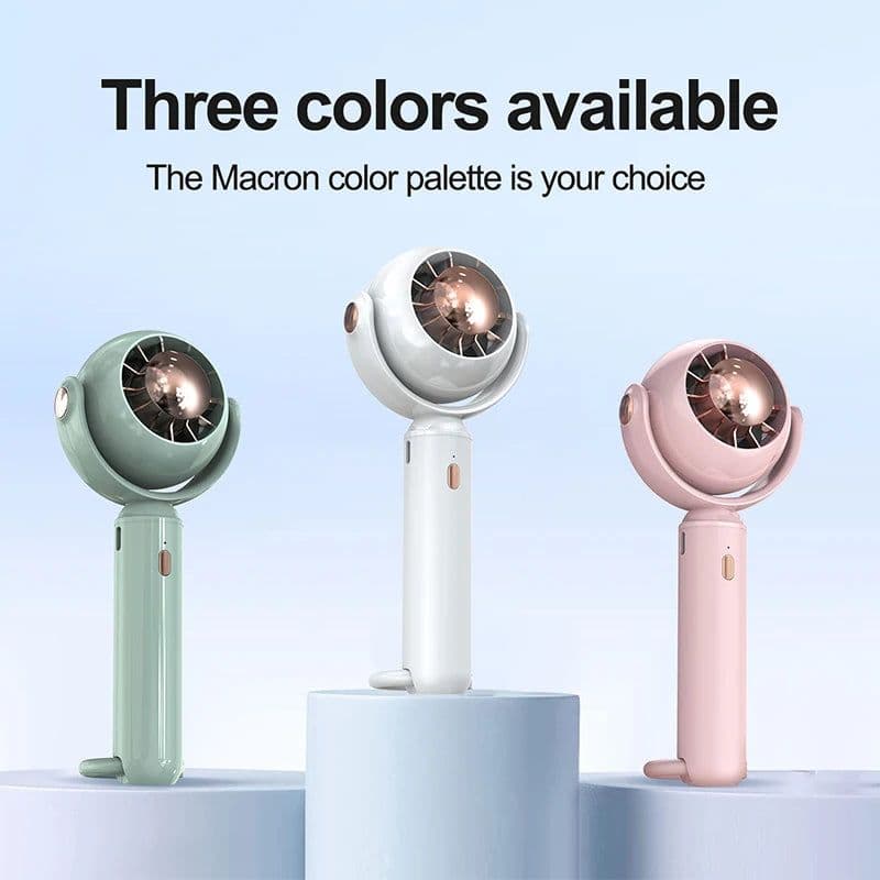 image-Handheld Small Fan Cooler Portable Small Usb Charging Fan Mini Silent