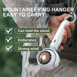 image-Handheld Small Fan Cooler Portable Small Usb Charging Fan Mini Silent