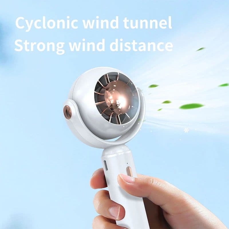 image-Handheld Small Fan Cooler Portable Small Usb Charging Fan Mini Silent
