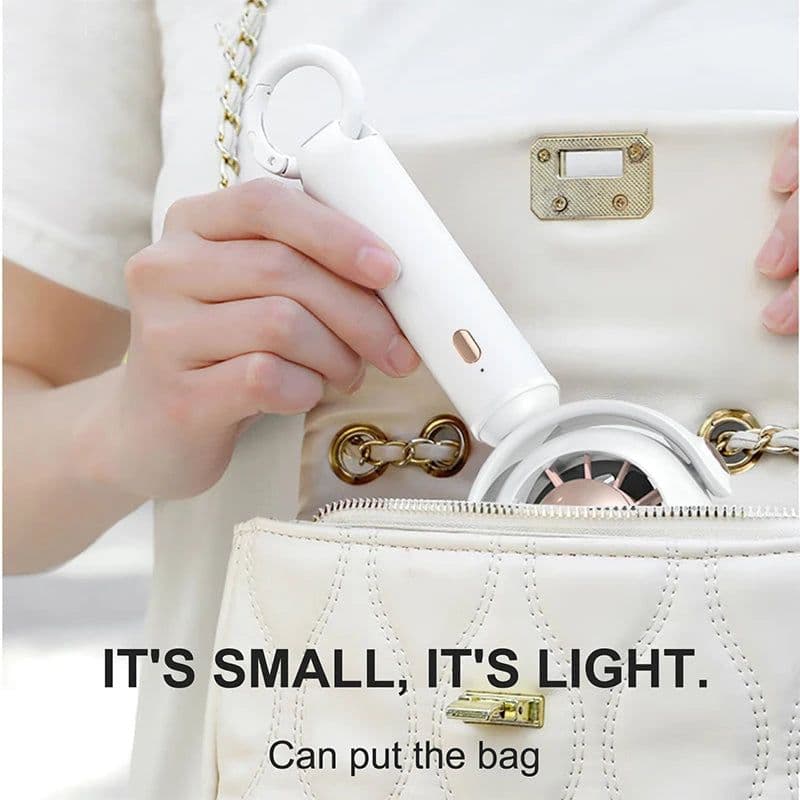 image-Handheld Small Fan Cooler Portable Small Usb Charging Fan Mini Silent