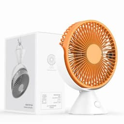 image-Desk Fan Smart Home Portable Cooling Fan Can Hanging Upright Fan Usb