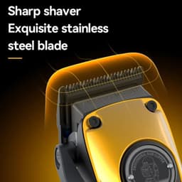 image-Professional Barber Hair Clipper Brushless Motor DLC Fade Blade Hair