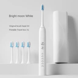 image-Toothbrush Wireless Charging Travel Case IPX7 Dupont Soft Bristle