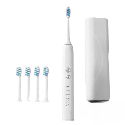 image-Toothbrush Wireless Charging Travel Case IPX7 Dupont Soft Bristle