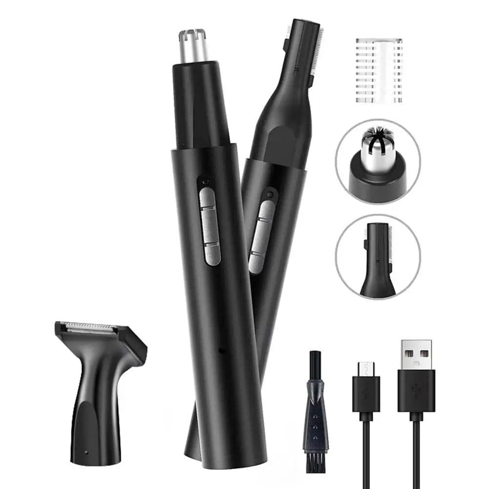 image-Multifunctional Electric Nose Ear Hair Trimmer for Men Painless